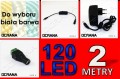 2m Zestaw LED 2835 z zasilaczem i włącznikiem on/off 1