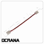 2-pkt złącze 10mm - przewód - 2-pkt złącze 10mm (PLAS klips Click!)