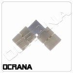 Konektor "L" 10mm z złączkami 2PLAS kątowa