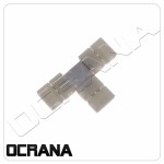 Konektor "T" 10mm z złączkami 2PLAS klips Click!