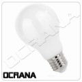 Żarówka LED E27 230V ciepła biel 9W szklana 1