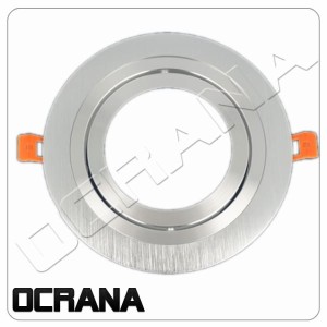 Oprawa AR111 aluminium SREBRO do żarówek LED AR111