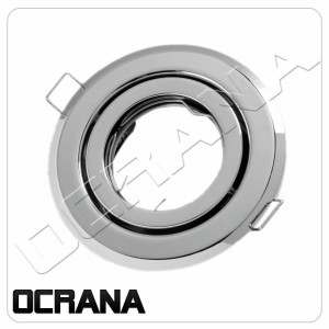 Oprawka chrom do żarówek LED