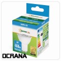 Żarówka LED GU10 230V Zimna biel 6W 10° bardzo wąski kąt świecenia 2
