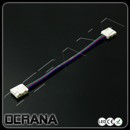 Długie 200cm złącze 4 pin męskie - przewód - 4-pkt złącze 2m przedłużacz RGB (PLAS klips Click!)  (1)