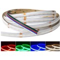 Taśma led COB RGBW NW 24V 20W/m linia światła 4w1 1