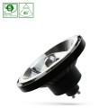 Żarówka LED GU10 AR111 230V Neutralna biel 12W 45° CZARNA 1