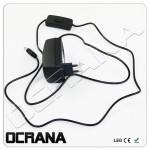 ON/OFF 14,4 WAT Zasilacz 12V DC 1,2A wtyczkowy z włącznikiem WT 2,1 x 5,5