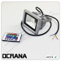HALOGEN LED OCRANA 1x 10W 230V AC wielokolorowy RGB z pilotem 1